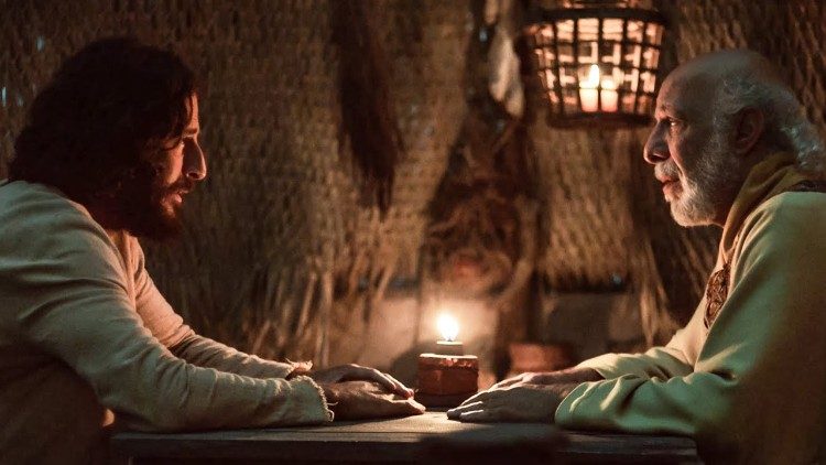 Jezus przyszedł do Nikodema nocą, co symbolizuje również mrok w jego życiu, jaki rozświetliło światło Chrystusa