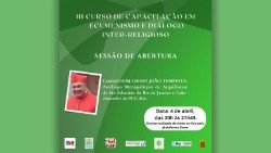 III Curso de Capacitação em Ecumenismo e Diálogo Inter-religioso