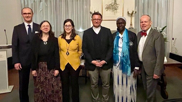 Presentation of a booklet in the Herder Thema series entitled "God's strong daughters" hosted at the Embassy of the Federal Republic of Germany to the Holy See