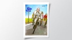 La nueva ilustración de Maupal para el Mensaje de Cuaresma del Papa