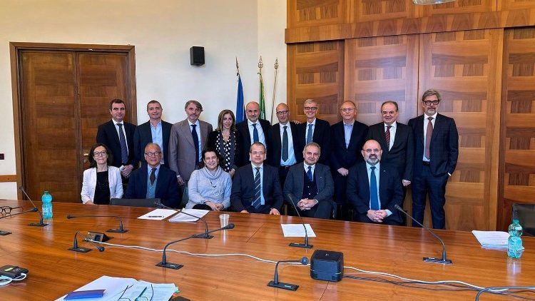 I membri della cabina di regia per la Rete Centri "Pancreas Unit"