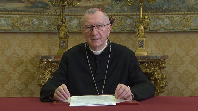 Видеопослание на кардинал Паролин за инициативата „Кино за Творението“,