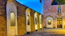 Nel Parco archeologico del Palatino, a Roma