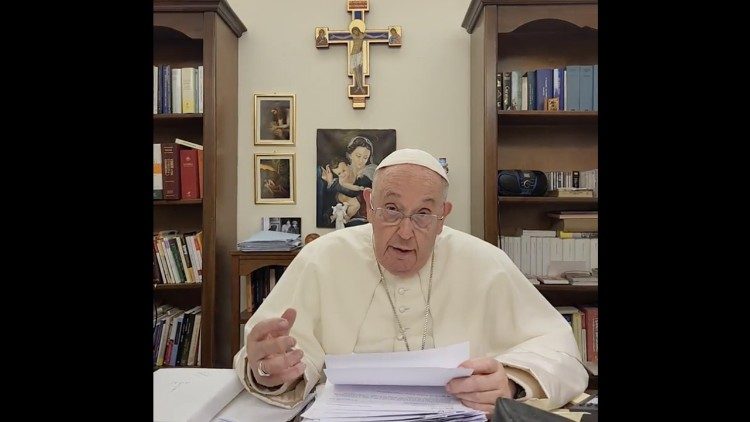 2024.03.26 Il videomessaggio del Papa per la città argentina di Rosario