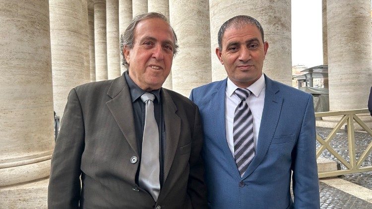 The two fathers after the general audience