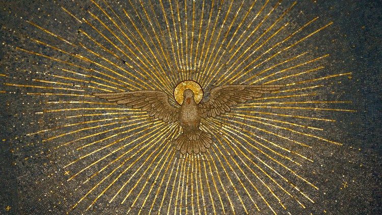 Klassische Heilig-Geist-Darstellung: Taube