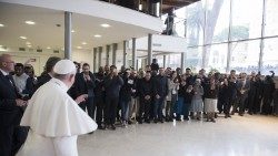 البابا فرنسيس يزور جامعة اللاتيران الحبرية ٢٦ آذار مارس ٢٠١٩ 