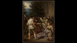 Martirizimi i Shën Josafat Kuntsewycz, pikturë nga Josef Simmler