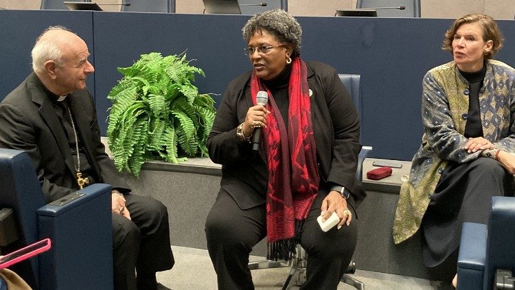 2024.11.14 L'incontro con i giornalisti dei relatori al convegno della PAV