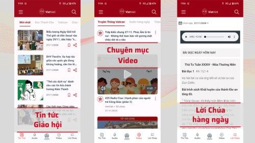 Giới thiệu App “Gi&aacute;o hội C&ocirc;ng gi&aacute;o”