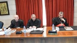 Reunião mensal dos Bispos maronitas - Bkerke - Líbano, 02 de outubro de 2024 (Vatican Media)