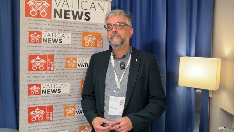 Geert de Cubber, der einzige Ständige Diakon bei der Weltsynode im Vatikan 2023/2024