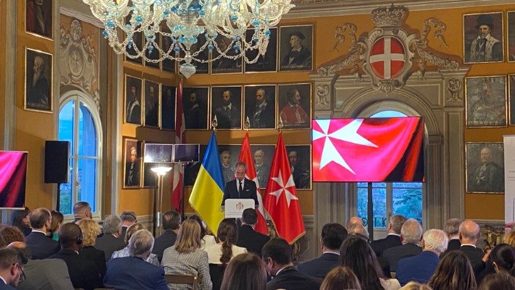 Die Konferenz beim Malteserorden in Rom