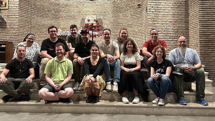 Mitglieder des BDKJ in Rom 2024