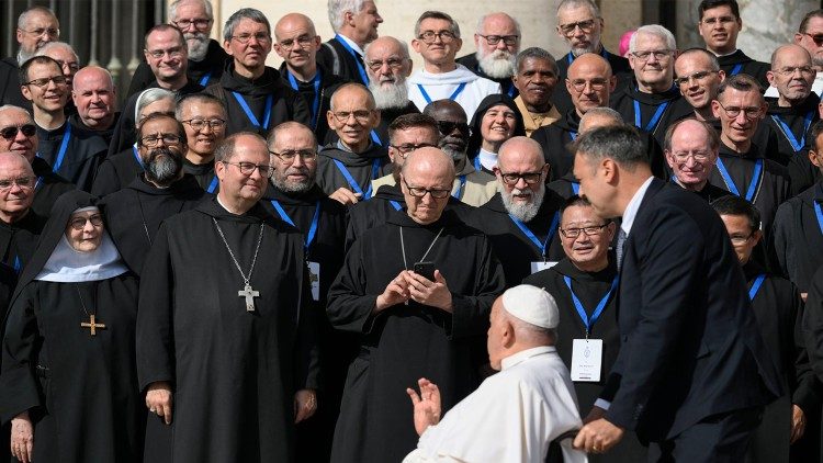 18.09.2024 Delegacioni i Abatëve Benediktinë me Papën