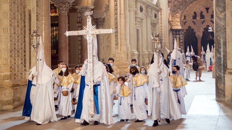 Procesión en Córdoba, España