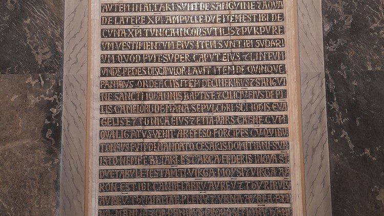 La Tabula Magna Lateranensis, 1291 (SCV),  Capitolo di San Giovanni in Laterano, si ringrazia per la concessione