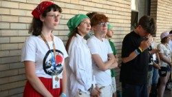 Polacy na Mszy św. w Casa Polonia