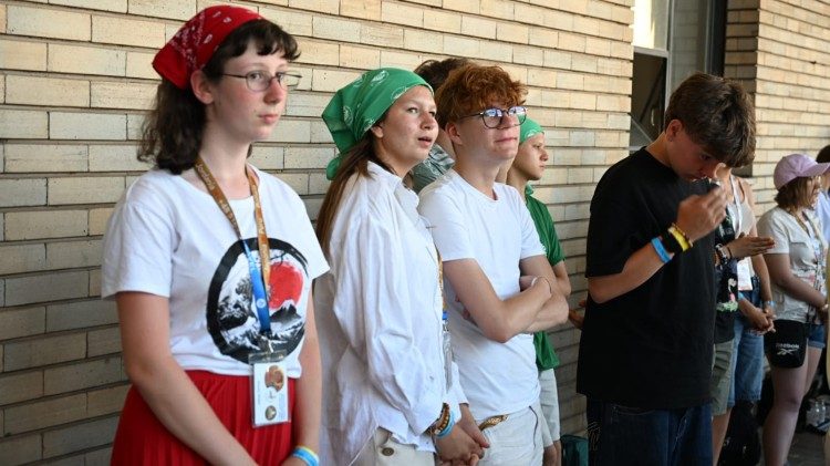 Młodzi w kolejnym dniu Casa Polonia uczestniczyli w Eucharystii jak każdego dnia