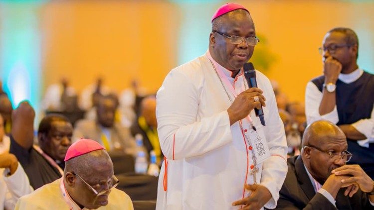 Cardinal Ambongo at the Assembly