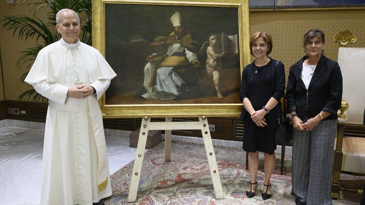 Wcześniej obraz znajdował się w wyposażeniu Watykanu