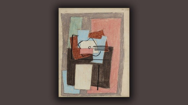 Pablo Picasso, "Guitarra sobre una mesa".