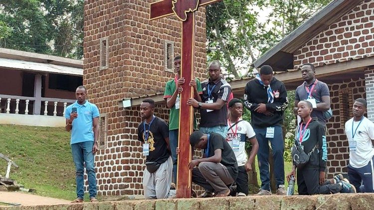 Des jeunes du Gabon réunis pour le Jubilé national des jeunes dans le vicariat apostolique de Makokou, (28 juillet - 3 août 2025). 