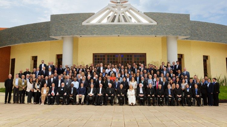 Representantes da Organização de Universidades Católicas da América Latina e do Caribe (ODUCAL) participaram da 28ª Assembleia Geral da Federação Internacional das Universidades Católicas (FIUC) - Foto Divulgação FIUC. 