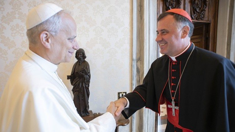 Popiežius priėmė kardinolą Rolandą Makricką