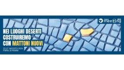 La locandina del Meeting di Rimini 2025