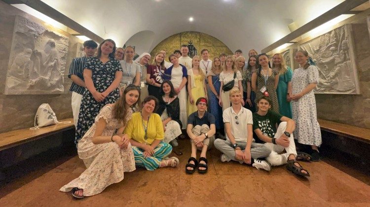 2025.08.12 Gruppo di pellegrini dalla Polonia