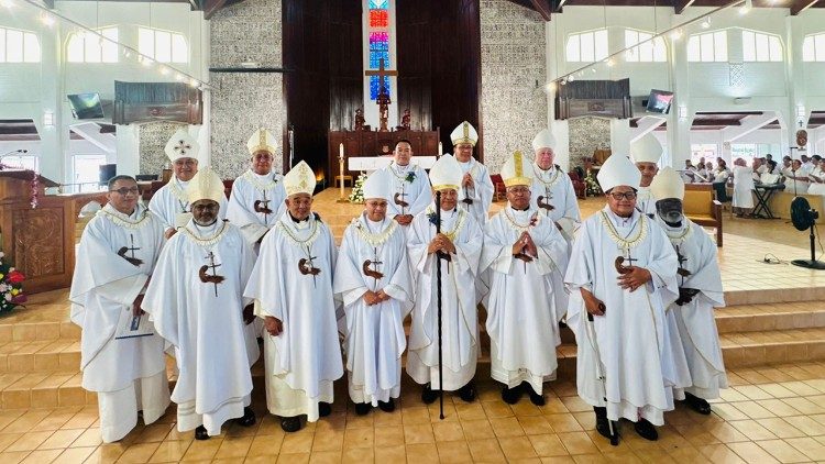 Members of the Episcopal Conference of the Pacific in Pago Pago, American Samoa