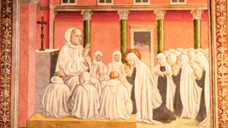 Un'immagine di Santa Francesca Romana, copatrona di Roma 