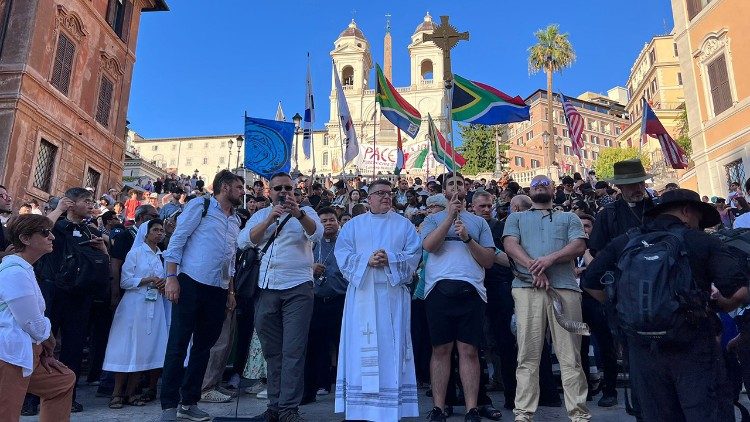 South African Pilgrims in Rome