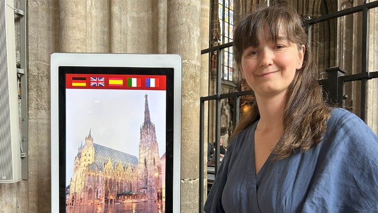 Romana Gruber vom Verein „Unser Stephansdom" 