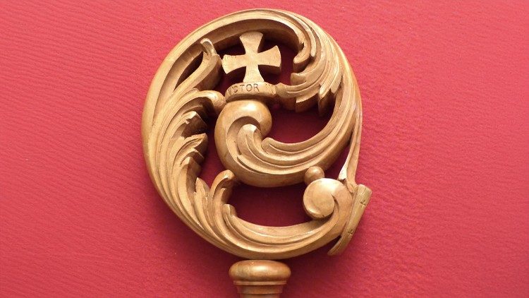 Der im KZ gefertigte Bischofsstab (Foto: Kaiser-Haas)