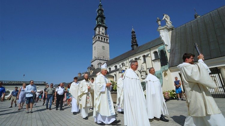 Uroczystość Wniebowzięcia Najświętszej Marii Panny na Jasnej Górze. Fot. Krzysztof Świertok