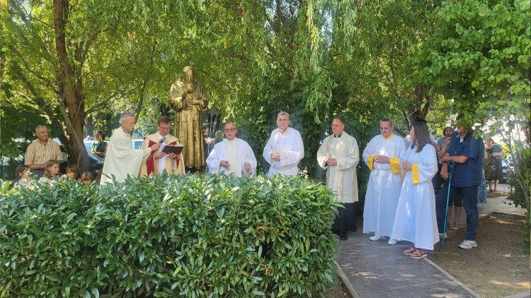 Blagoslov kipa sv. Leopolda u Župi Ljubljanica-Voltino