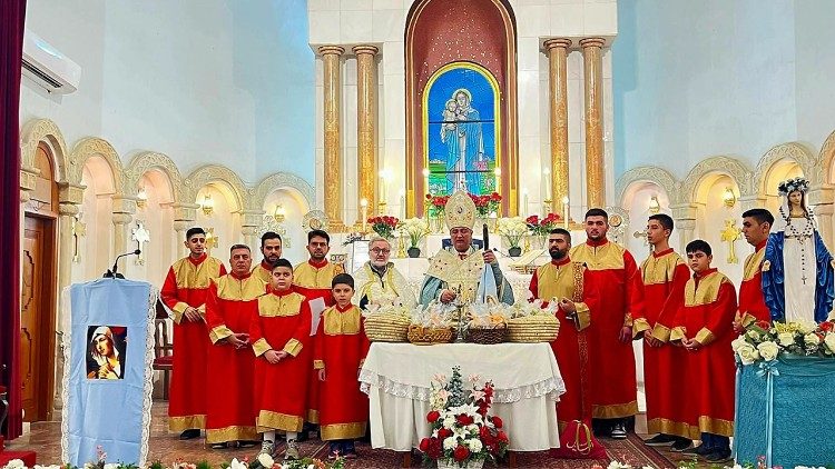 Պաղտատի Հայ Կաթողիկէ Եկեղեցին տօնախմբեց Վերափոխման տօնը