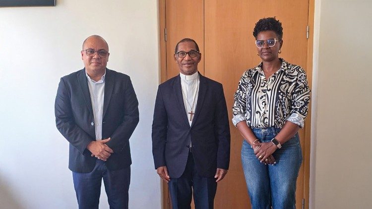 Foto no final da visita