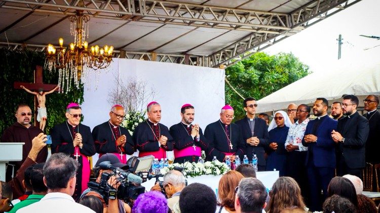 A instalação do Tribunal Diocesano para a Causa de Beatificação e Canonização de Maria Milza. 