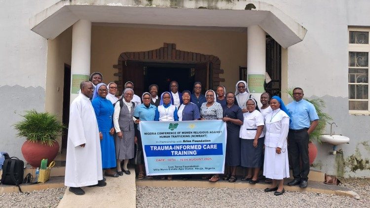 Religious women at the at the Lux Terra Foundation training