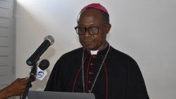 Dom Inácio Saúre, arcebispo de Nampula (Moçambique), na XV Assembleia Arquidiocesana de Pastoral, em Momola