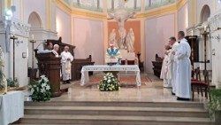 Banjolučki biskup mons. Željko Majić predvodi euharistijsko slavlje u trapističkom samostanu "Marija Zvijezda"