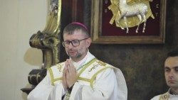 Ingres biskupa Edwarda Kawy do katedry św. Apostołów Piotra i Pawła w Kamieńcu Podolskim