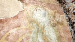 L'affresco negli ambienti dell'antico Patriarchio Lateranense