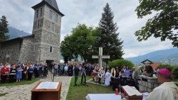 Bekimi i Shtatores se Shenjtes Nënë Terezë në Guci, 23 gusht 2025