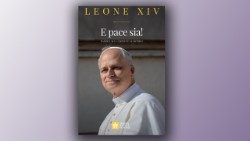 Coperta cărții "E pace sia! Parole alla Chiesa e al mondo", publicată de LEV (Librăria Editurii Vaticane)