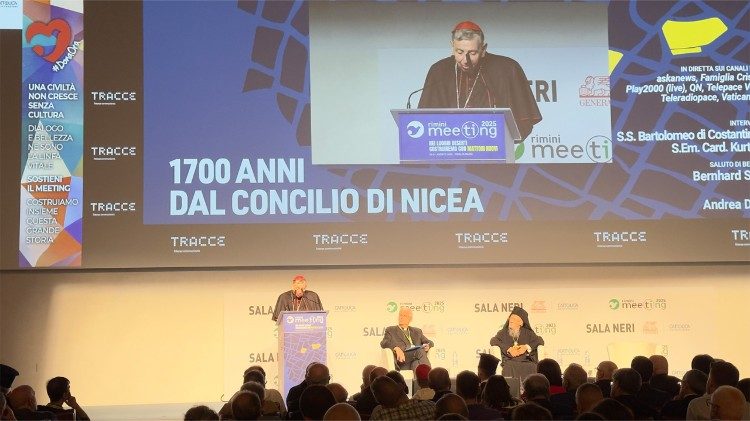  El evento dedicado a los 1700 años del Concilio de Nicea, celebrado en el Meeting de Rimini
