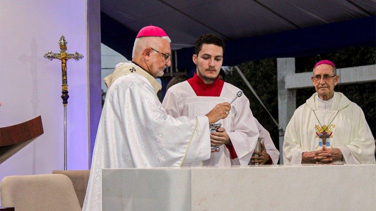 Inauguração, presidida por Dom Manoel Delson, OFMCap., Arcebispo da Paraíba. 